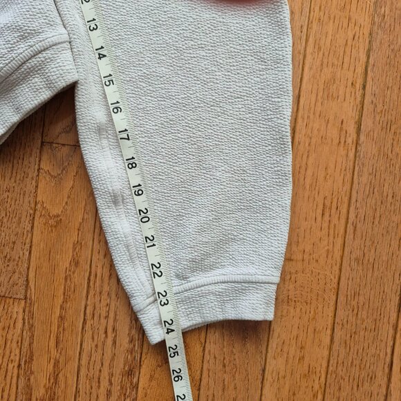 Lululemon Ribbed HR 7/8 Jogger White Opal High Rise Pockets Textured 30" - Picture 9 of 11